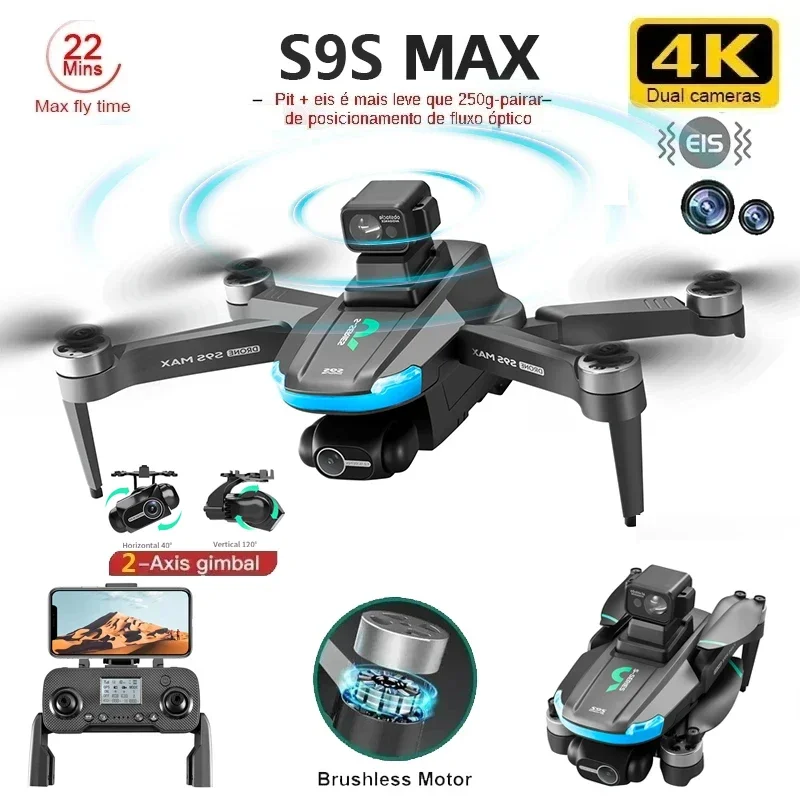 Drone Z - NOWOŚĆ S9S MAX MINI Drone 4K