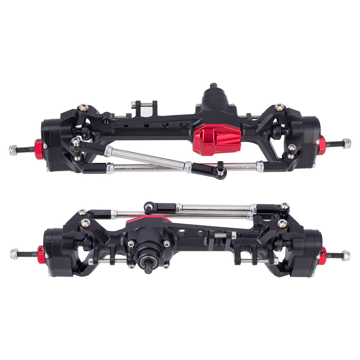 Rc Crawler Axle Parts - Aluminiowa CNC SCX10 III przednia tylna