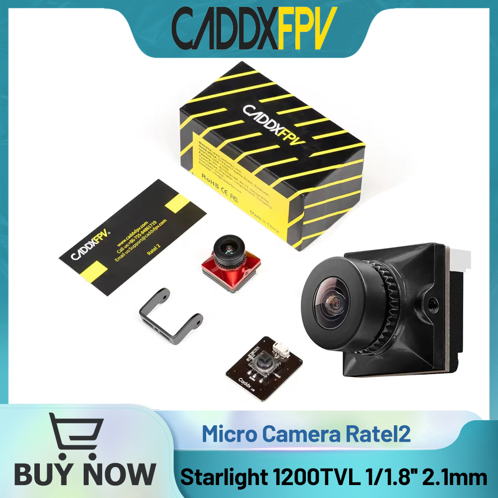 Drone Rc With Camera - Kamera CADDX Micro FPV Ratel 2