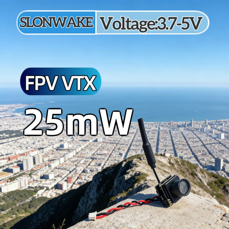 Drone Rc With Camera - Symulator mocy VTX SLONWAKE FPV 25mW