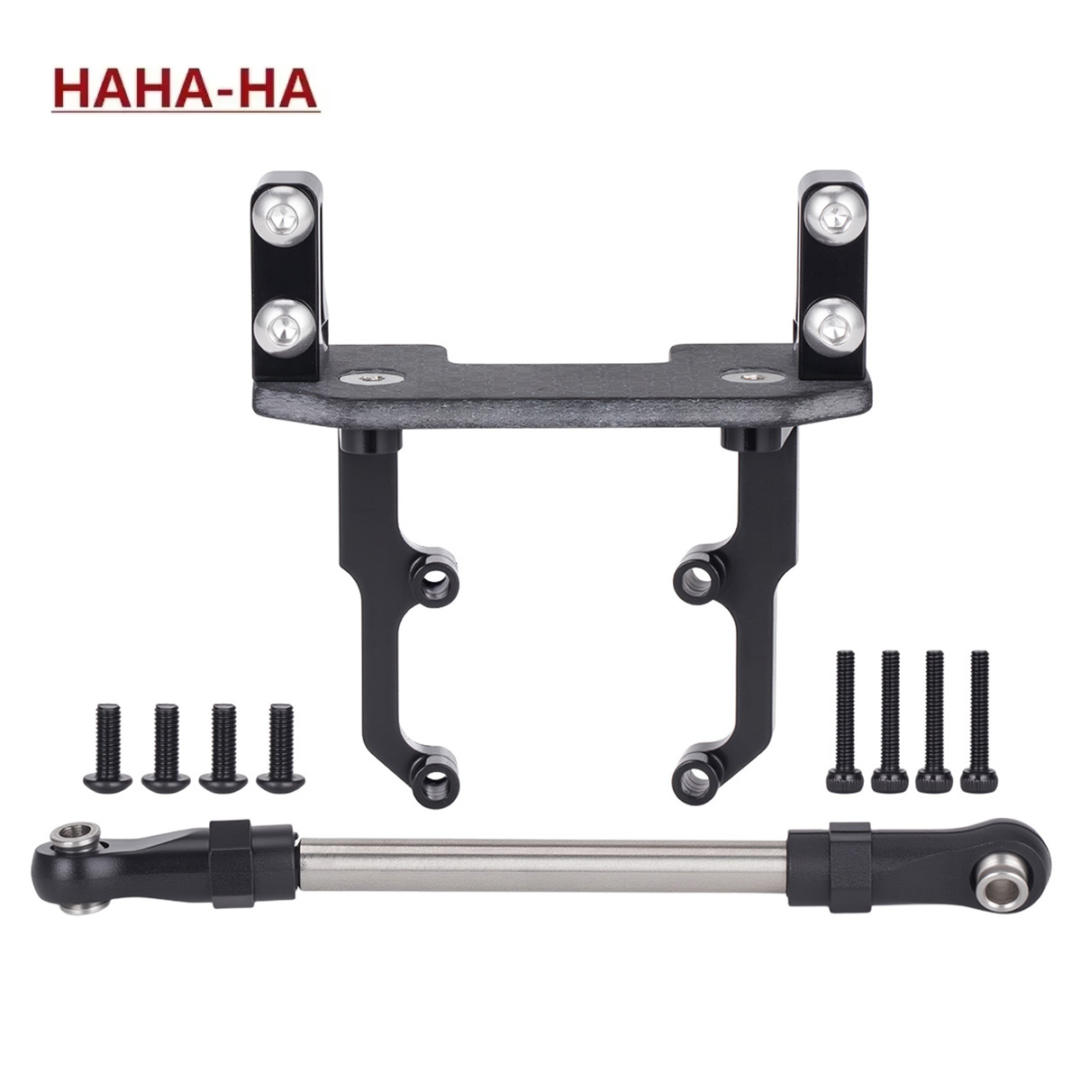 Rc Crawler Axle Parts - Aluminiowa podstawa mocowania serwomechanizmu z łącznikiem