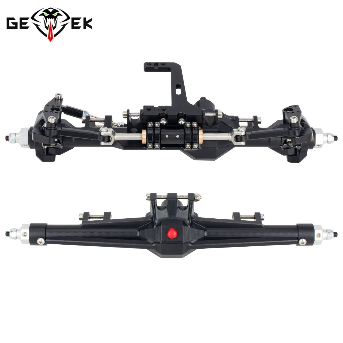 Rc Crawler Axle Parts - Zestaw prostej osi przedniej i tylnej