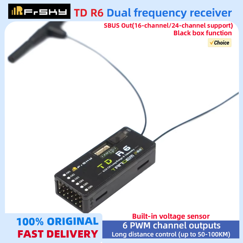 Frsky Receiver Module - Odbiornik FrSky TD R6 2.4G 900M