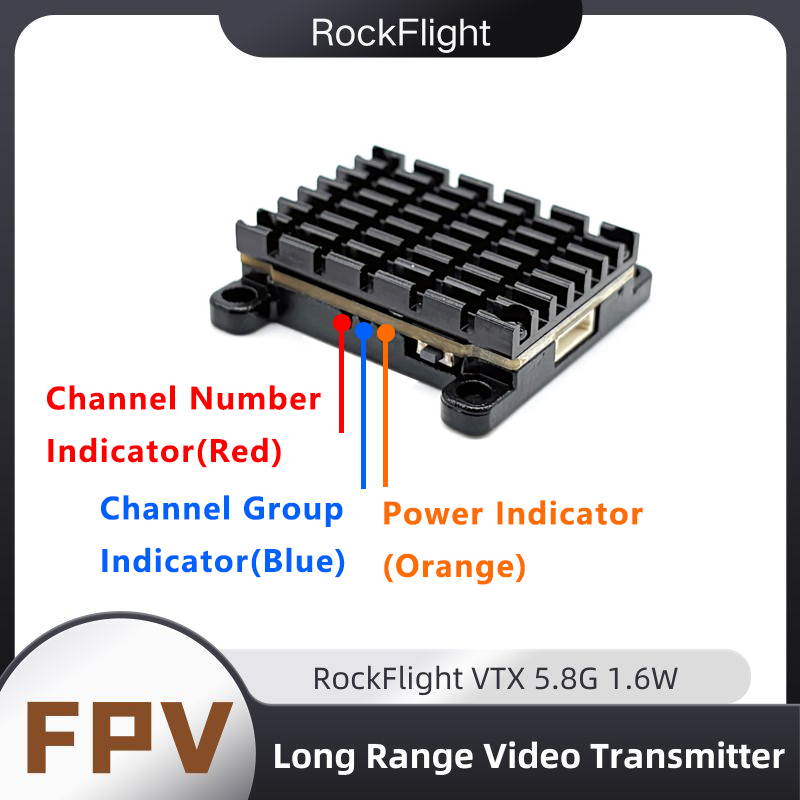 RockFlight TX663 VTX 5.8G 48CH – Drone Rc Remote recenzja i cena