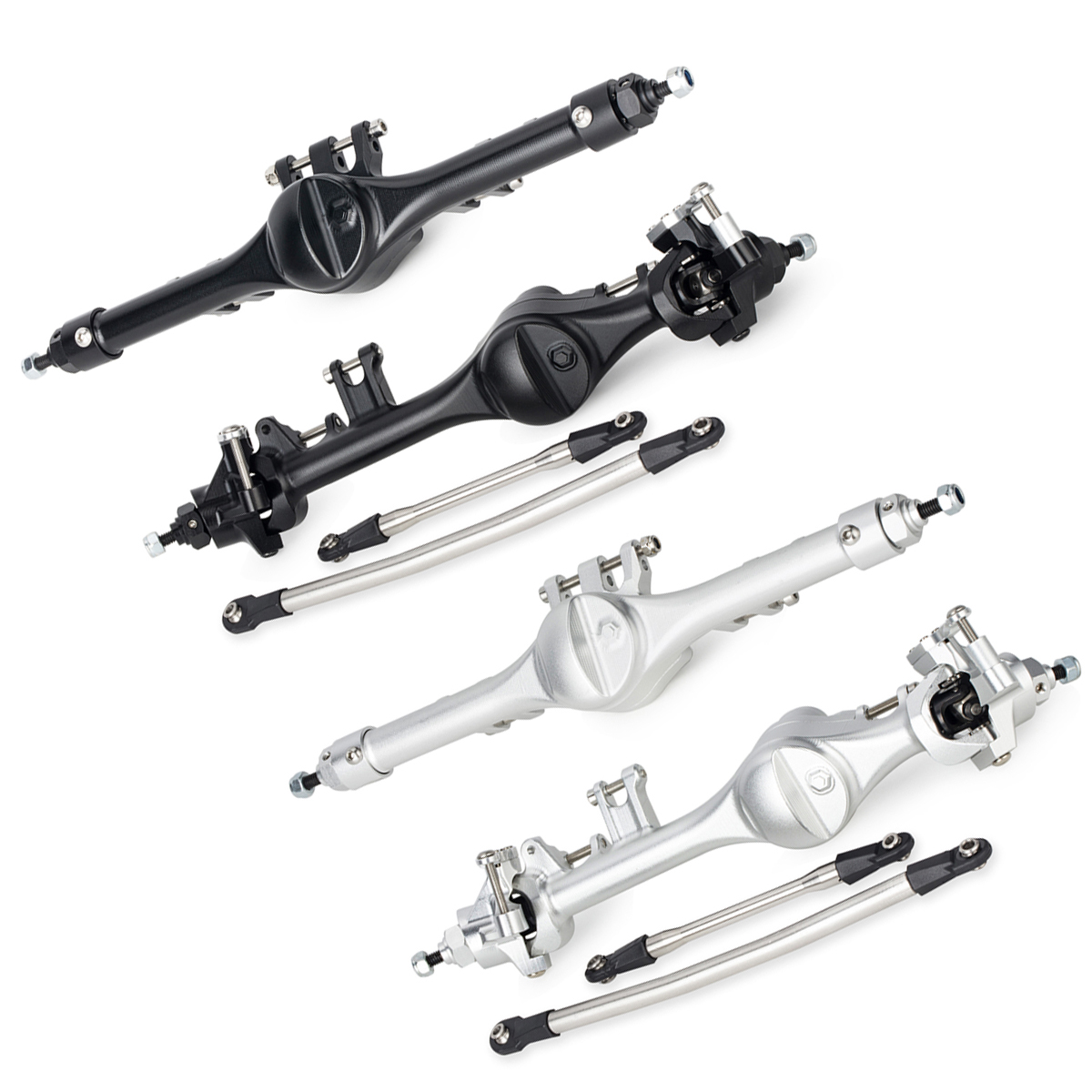 Zestaw Prostych Osi CNC Alumin – Rc Crawler Axle Parts recenzja i cena