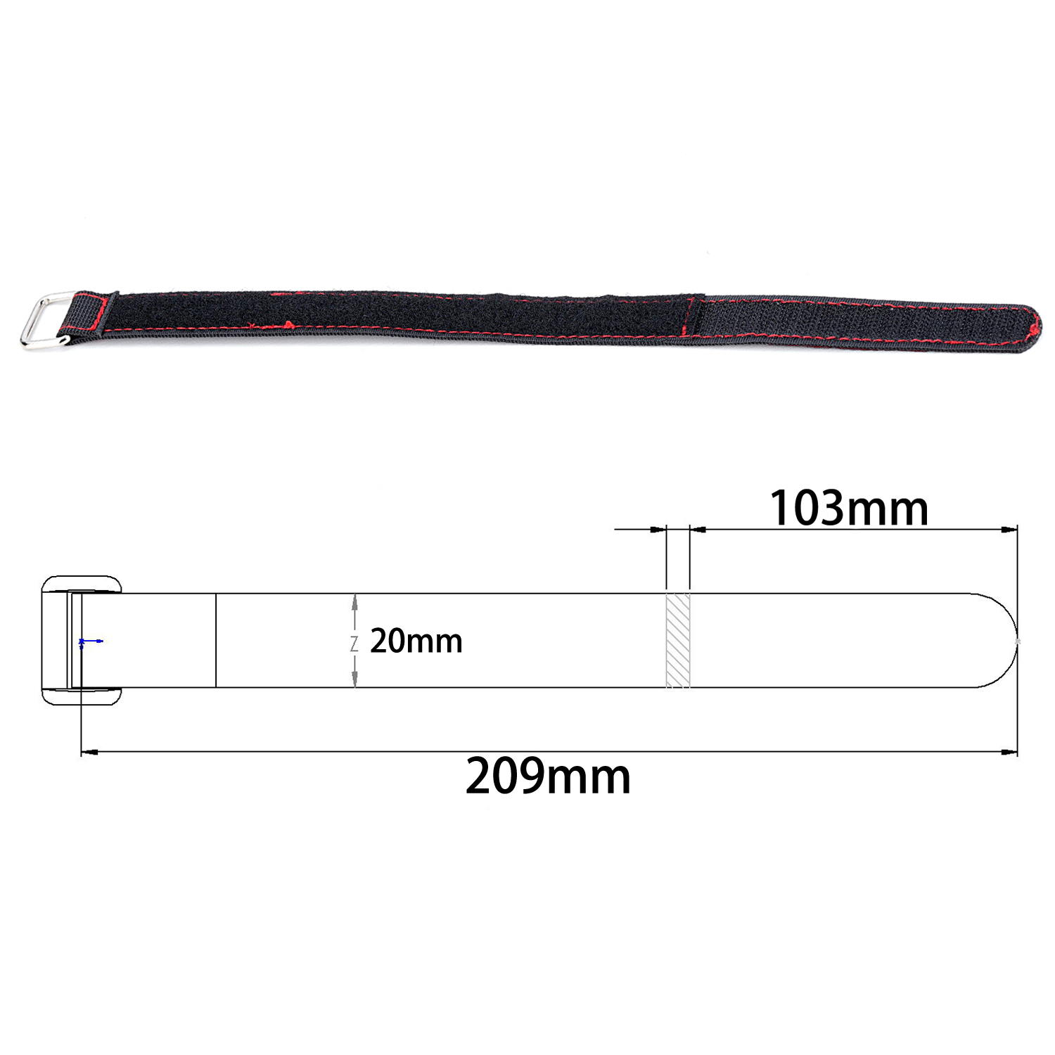 TCRC 2 SZT. 20x300MM Kevlarowe – Drone Rc Belt recenzja i cena